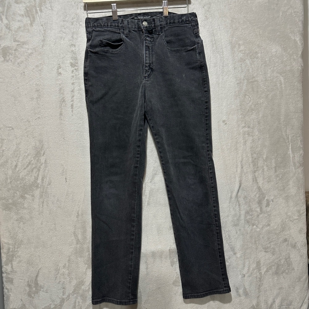 VTG Marithe Francois Girbaud Mens 30 Regular Charcoal Black Straight Leg Jeans